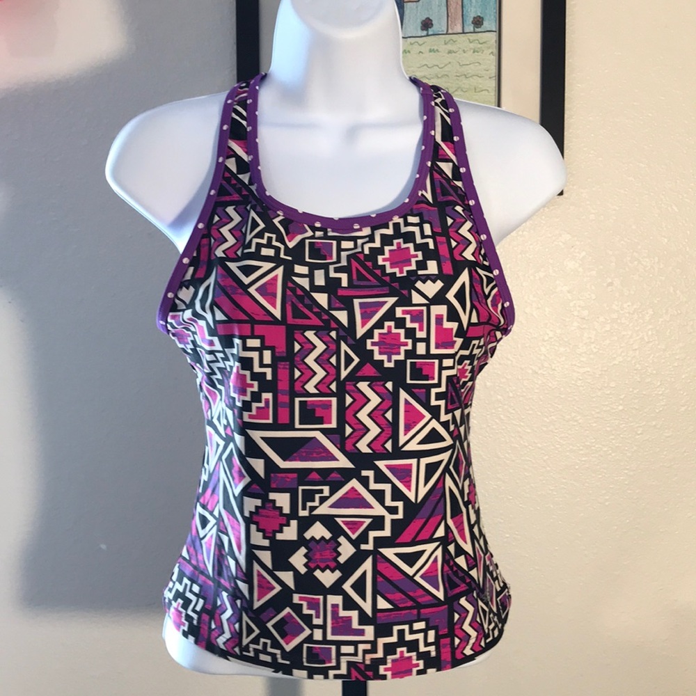 Speedo Girl’s Racerback Tankini Swim Top Bathing